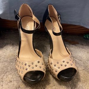 Studded heels